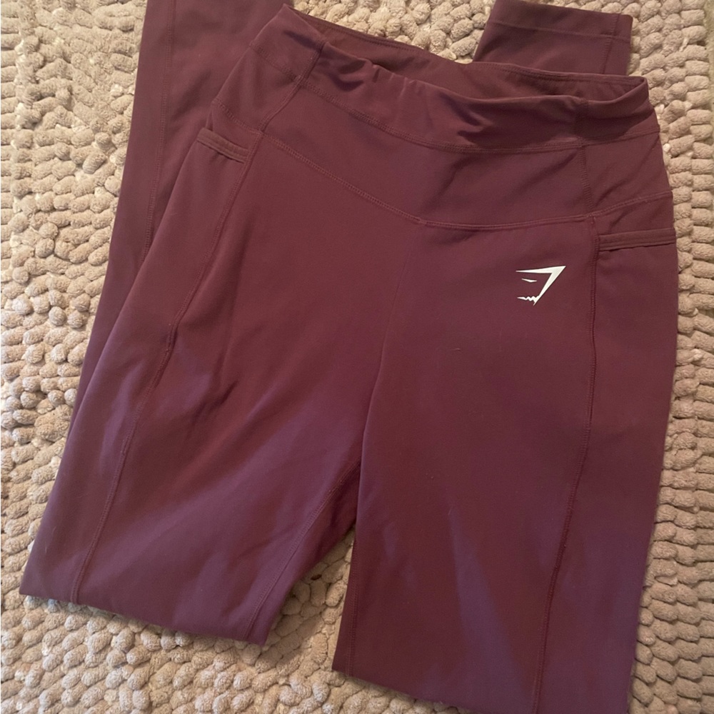 Gently Used Dreamy Gym Shark Leggings.